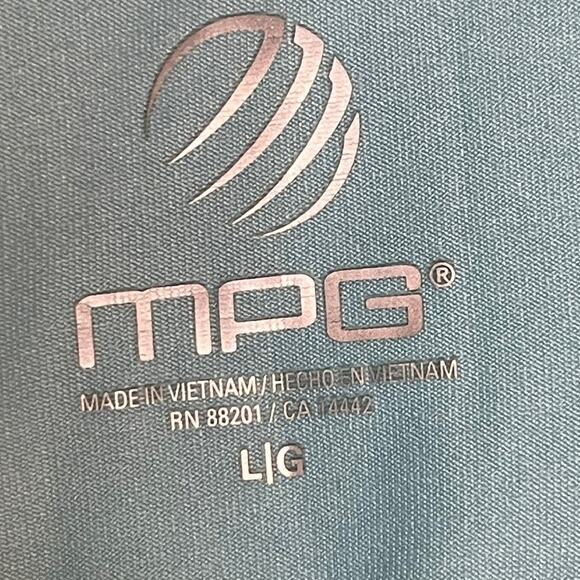 MPG Large Dress Mesh Active Racerback Golf Tennis Blue Pickleball Pockets Vented - Picture 3 of 12